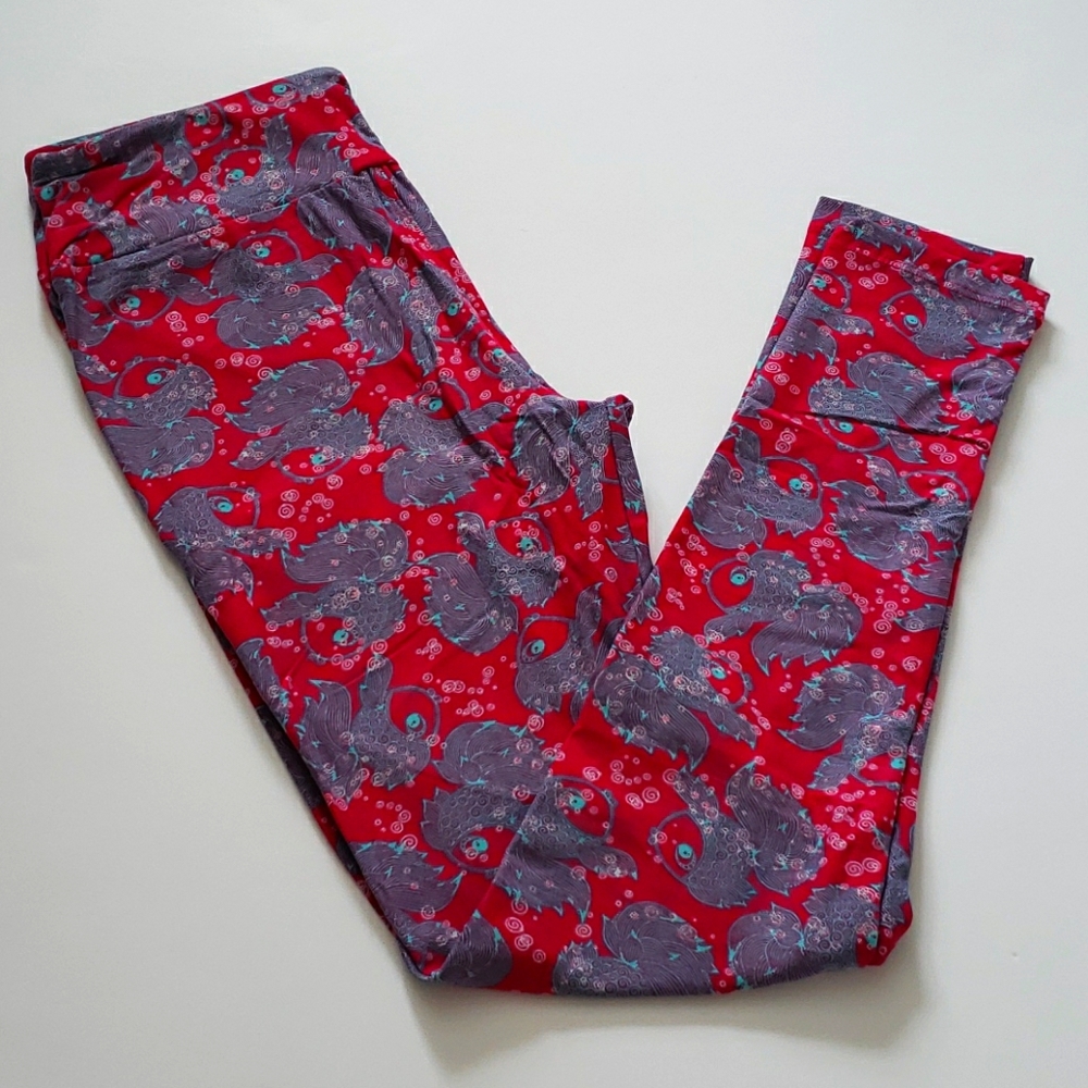 NEW LULAROE FISH LEGGINGS